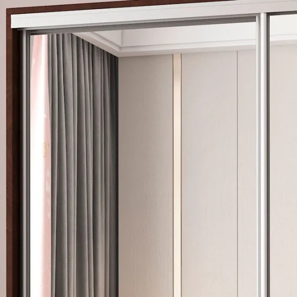 Гардероб Раздвижной Mobildor-Lux ARON P 1200 K2 2226 120 x 60см x 220 / ДСП / Венге photo 4