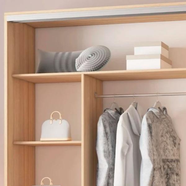 Dulap pentru haine Glisant Mobildor-Lux Aron P 1000 K2 3025 100 x 60 x 220 / DSP / Stejar Sonoma photo 7 Dulap pentru haine Glisant Mobildor-Lux Aron P 1000 K2 3025 100 x 60 x 220 / DSP / Stejar Sonoma photo 7