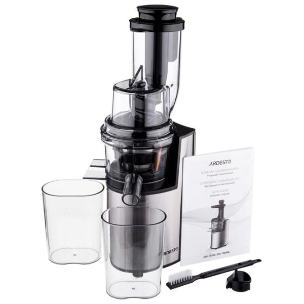 Storcator de fructe Ardesto JEG-1330SL Cu melc/ 200 W/ Black Inox photo 7