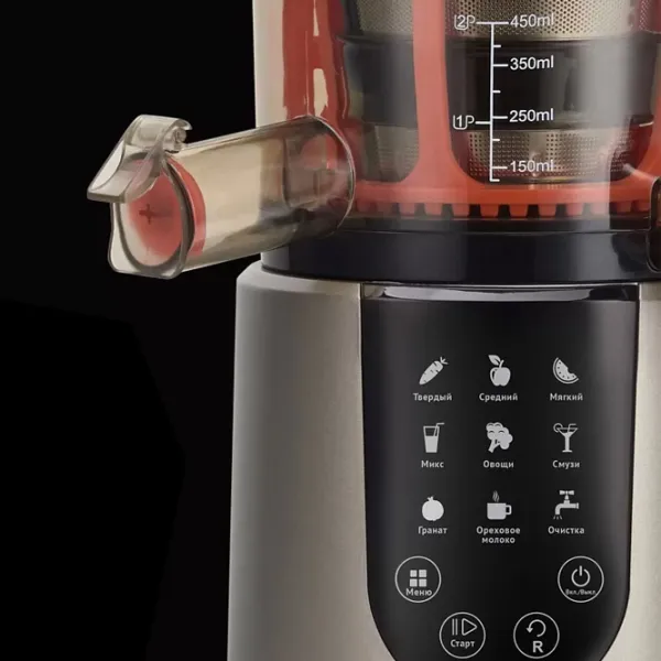 Storcator de fructe Polaris PSJ0601 Cu melc/ 600 W/ Black Inox photo 4