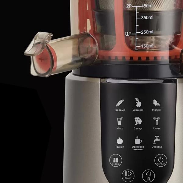 Storcator de fructe Polaris PSJ0601 Cu melc/ 600 W/ Black Inox photo 4
