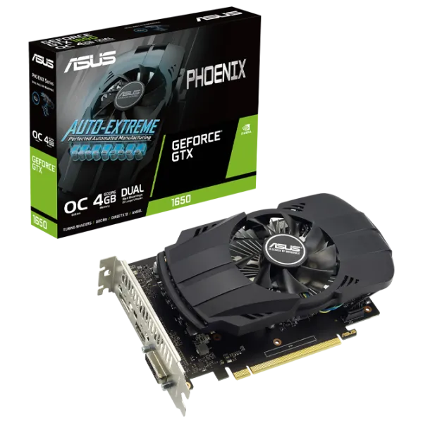 Placă video Asus GeForce GTX 1650 Phoenix EVO PCI Express 3.0 / 4 GB photo 6 Placă video Asus GeForce GTX 1650 Phoenix EVO PCI Express 3.0 / 4 GB photo 6