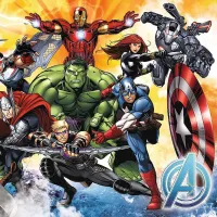 Puzzle 2D Trefl 100 The power of the Avengers 6+/ Numărul de piese: 100 photo 4