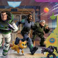 Puzzle 2D Trefl 100 Buzz Lightyear 6+/ Numărul de piese: 100 photo 4