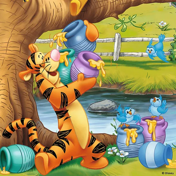Пазл 2D Trefl Winnie The Pooh 4+/ Количество деталей: 60 photo 3