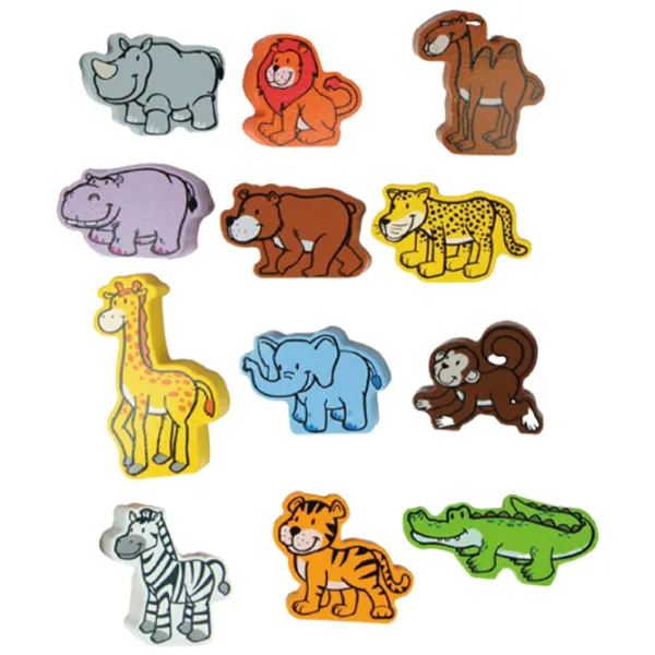 Figurine Hape Jungle Parade 12+ luni/ Multicolor photo 3