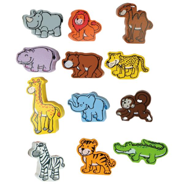 Figurine Hape Jungle Parade 12+ luni/ Multicolor photo 3