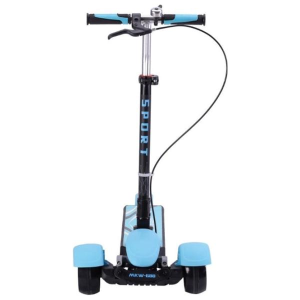 Детский трёхколёсный самокат Mikawei MKW-688 (00-00643071) 80 кг/ Синий photo 2