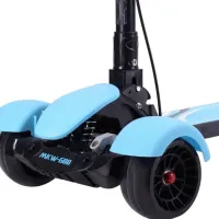Детский трёхколёсный самокат Mikawei MKW-688 (00-00643071) 80 кг/ Синий photo 7