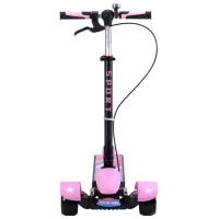 Детский трёхколёсный самокат Mikawei MKW-688 (00-00643081) 80 кг/ Розовый photo 2