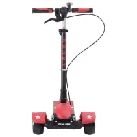 Детский трёхколёсный самокат Mikawei MKW-688 (00-00643065) 80 кг/ Красный photo 2