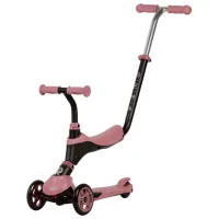 Trotinetă pentru copii cu trei roți Qplay Sema (00-00652728) 50 kg/ Pink photo 2