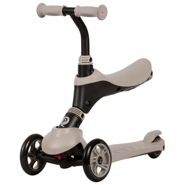 Trotinetă pentru copii cu trei roți Qplay Sema (00-00630333) 50 kg/ Beige photo 4