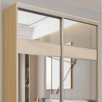 Dulap pentru haine Glisant Mobildor-Lux ARON P 2000 K3 3025 200 x 60 x 220 / DSP / Stejar Sonoma photo 4