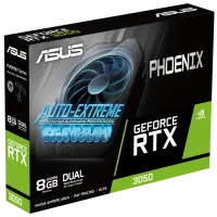 Placă video Asus GeForce RTX 3050 Phoenix PCI Express 4.0 / 8 GB photo 7
