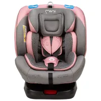Scaun auto MoMi TORDI (FOSA00018) 0 luni - 12 ani/ 36 kg/ Pink photo 2
