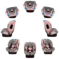 Scaun auto MoMi TORDI (FOSA00018) 0 luni - 12 ani/ 36 kg/ Pink photo 5