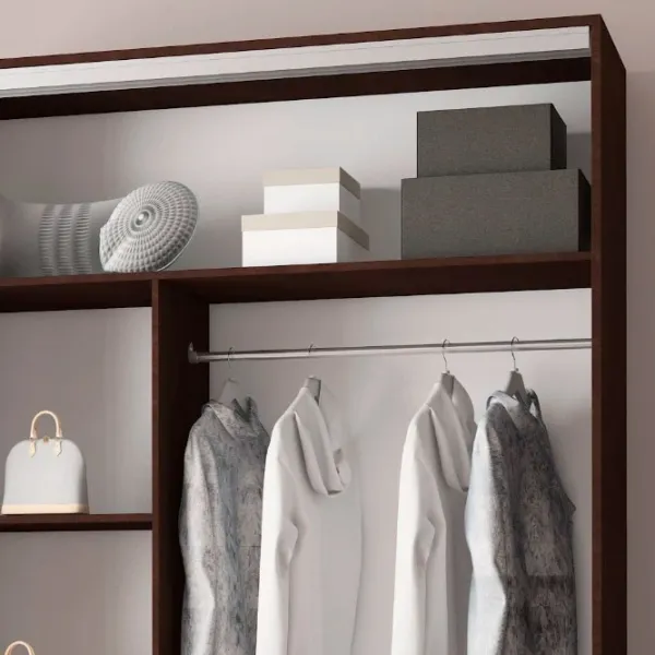 Гардероб Раздвижной Mobildor-Lux ARON P 1600 K3 2226 160 x 60см x 220 / ДСП / Венге photo 8 Гардероб Раздвижной Mobildor-Lux ARON P 1600 K3 2226 160 x 60см x 220 / ДСП / Венге photo 8