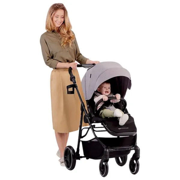 Cărucior pentru copil KinderKraft Vesto 5902533916566/ Gray photo 9