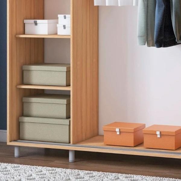 Dulap pentru haine Glisant Mobildor-Lux ARON P 1800 K 3025 180 x 60 x 220 / DSP / Stejar Sonoma photo 6