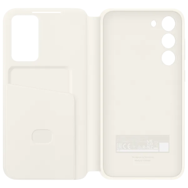 Husă pentru smartphone Samsung Galaxy S23 Plus Samsung/ Smart View Wallet/ TPU/ Cream White photo 2 Husă pentru smartphone Samsung Galaxy S23 Plus Samsung/ Smart View Wallet/ TPU/ Cream White photo 2