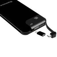 Power Bank Reddax CD01 12400 mAh/ Black photo 2