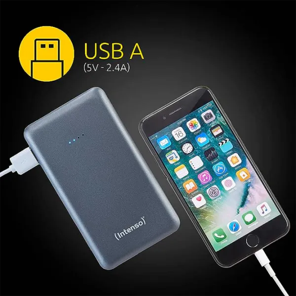 Power Bank Intenso Slim S10000 10000 мАч/ Grey photo 2