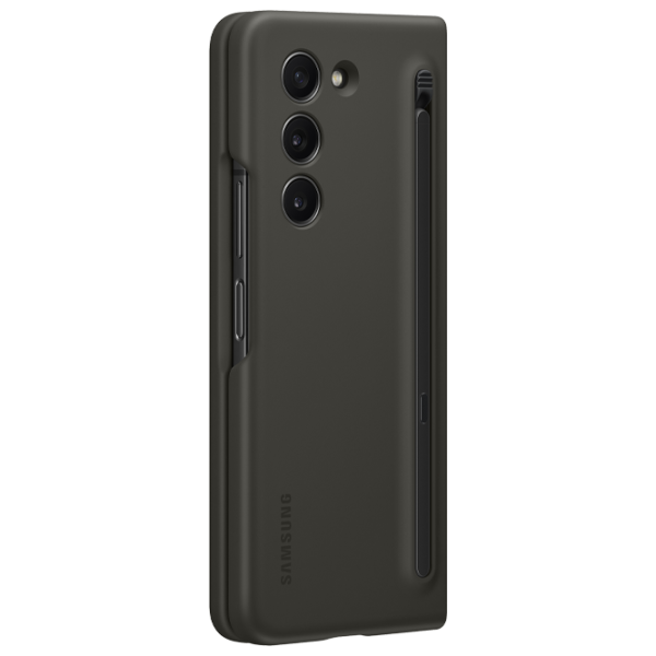 Чехол для смартфона Samsung Galaxy Z Fold 5 Samsung/ Back/ TPU/ Графитовый Черный photo 3