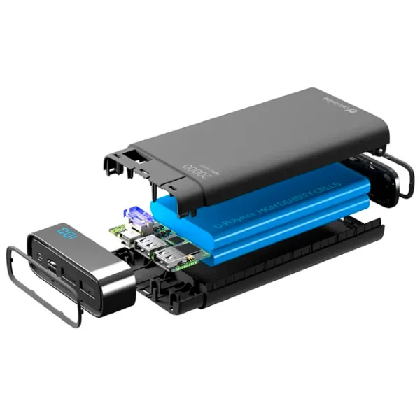 Power Bank Cellularline FREEPMANTA20HDK FreePower Manta HD 20000 mAh/ Black photo 5 Power Bank Cellularline FREEPMANTA20HDK FreePower Manta HD 20000 mAh/ Black photo 5