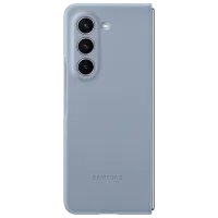 Чехол для смартфона Samsung Galaxy Z Fold 5 Samsung/ Back/ Кожа/ Ice Синий photo 2