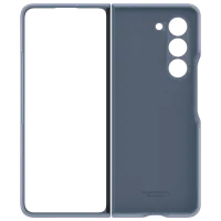 Чехол для смартфона Samsung Galaxy Z Fold 5 Samsung/ Back/ Кожа/ Ice Синий photo 4