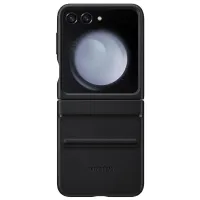 Husă pentru smartphone Samsung Galaxy Z Flip 5 Samsung/ Back/ Piele/ Black photo 3