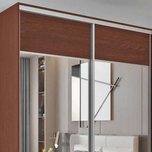 Гардероб Раздвижной Mobildor-Lux ARON P 1800 K1 2226 180 x 60см x 220 / ДСП / Венге photo 4