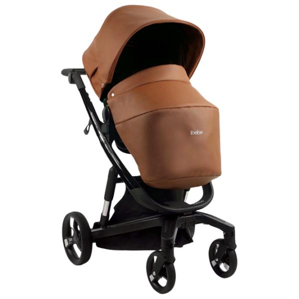 Детская коляска ibebe istop Gloss Eco 4673-004/ Коричневый photo 3