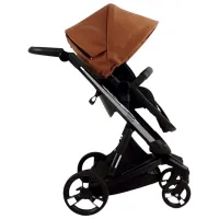 Детская коляска ibebe istop Gloss Eco 4673-004/ Коричневый photo 5