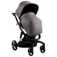 Детская коляска ibebe istop Gloss Eco 4673-002/ Графитовый photo 3
