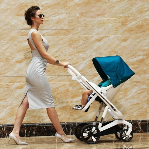Детская коляска ibebe istop Gloss Eco 4673-002/ Графитовый photo 10