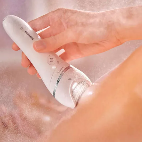 Эпилятор Philips BRE700/ 00 Сухая/ Влажная/ Белый photo 6