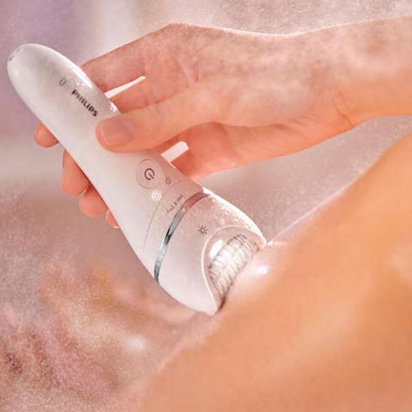 Эпилятор Philips BRE700/ 00 Сухая/ Влажная/ Белый photo 6