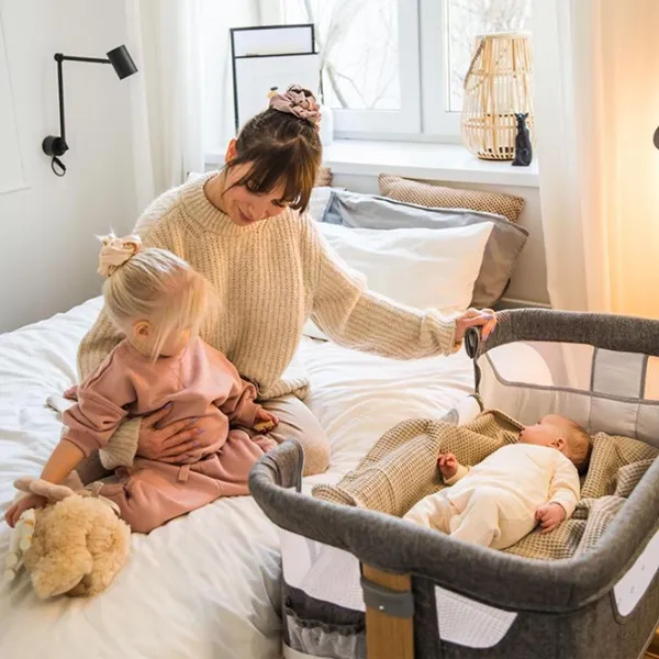 Детская кровать MoMi Smart Bed (LOZE00001) 0 месяцев - 3 года/ Бежевый photo 9
