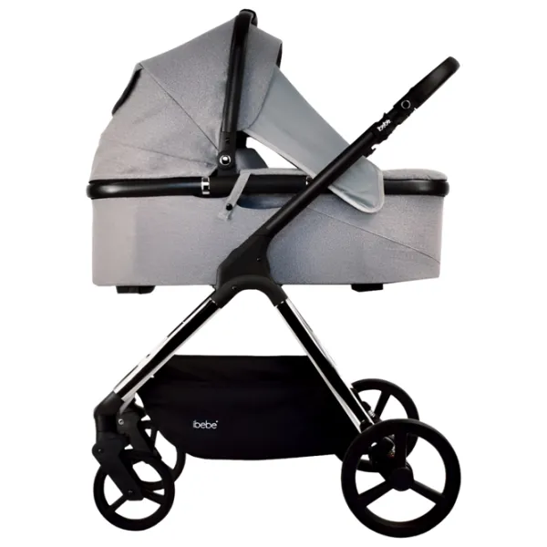 Детская коляска ibebe Ice Chrome 03/ Серый photo 2