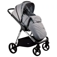 Детская коляска ibebe Ice Chrome 03/ Серый photo 3