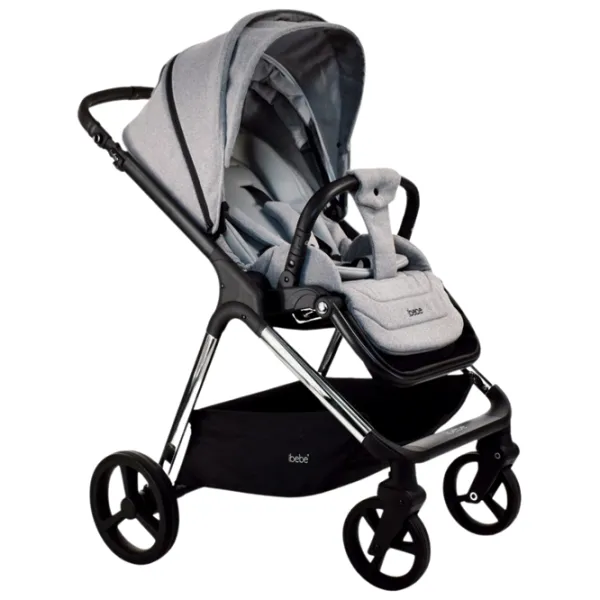Детская коляска ibebe Ice Chrome 03/ Серый photo 4