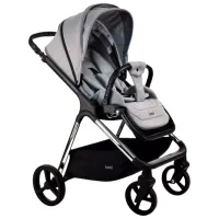 Детская коляска ibebe Ice Chrome 03/ Серый photo 4