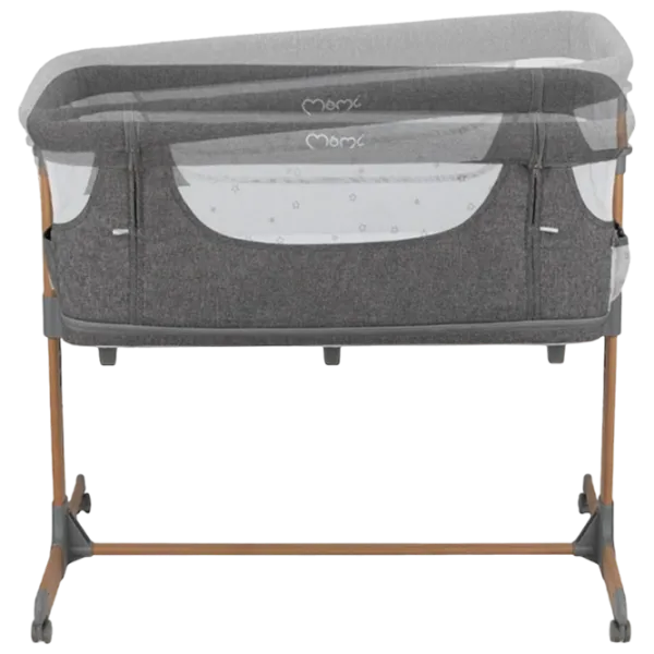 Pat pentru copii MoMi Smart Bed (LOZE00002) 0 luni - 3 ani/ Gray photo 3 Pat pentru copii MoMi Smart Bed (LOZE00002) 0 luni - 3 ani/ Gray photo 3
