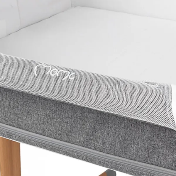 Pat pentru copii MoMi Smart Bed (LOZE00002) 0 luni - 3 ani/ Gray photo 4 Pat pentru copii MoMi Smart Bed (LOZE00002) 0 luni - 3 ani/ Gray photo 4