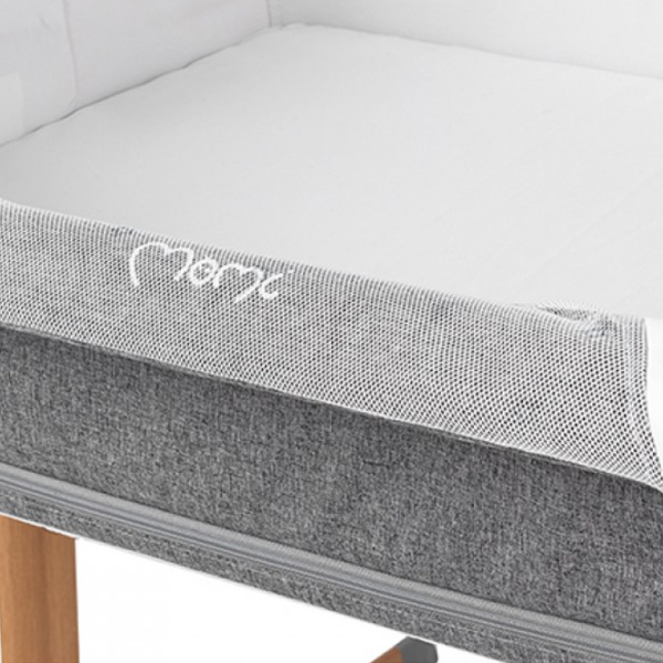 Pat pentru copii MoMi Smart Bed (LOZE00002) 0 luni - 3 ani/ Gray photo 4 Pat pentru copii MoMi Smart Bed (LOZE00002) 0 luni - 3 ani/ Gray photo 4