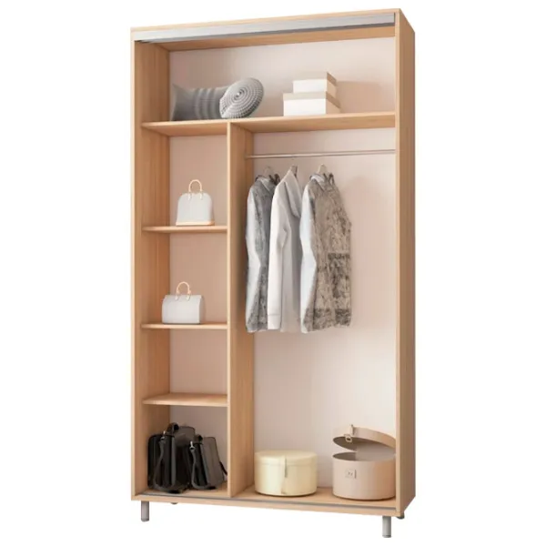 Dulap pentru haine Glisant Mobildor-Lux ARON P 1400 K1 3025 140 x 60 x 220 / DSP / Stejar Sonoma photo 2