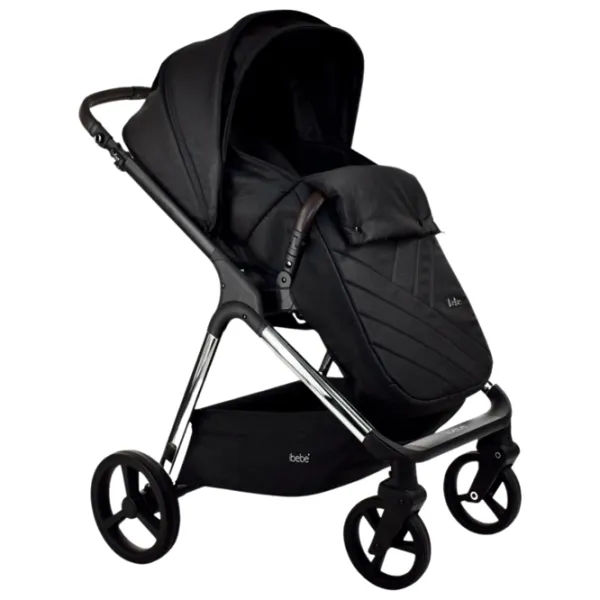 Детская коляска ibebe Ice Chrome 02/ Черный photo 3