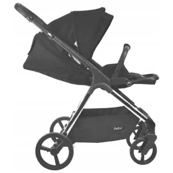 Детская коляска ibebe Ice Chrome 02/ Черный photo 5